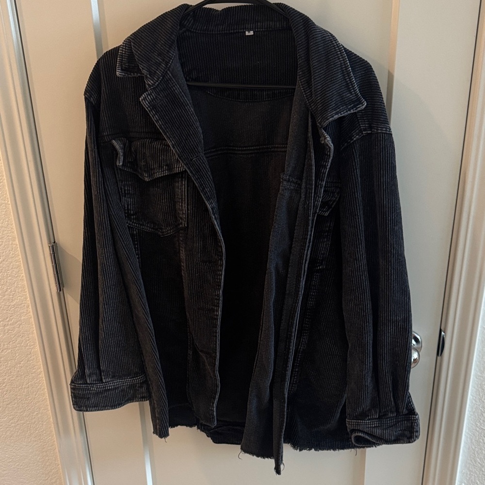 Black Corduroy Jacket